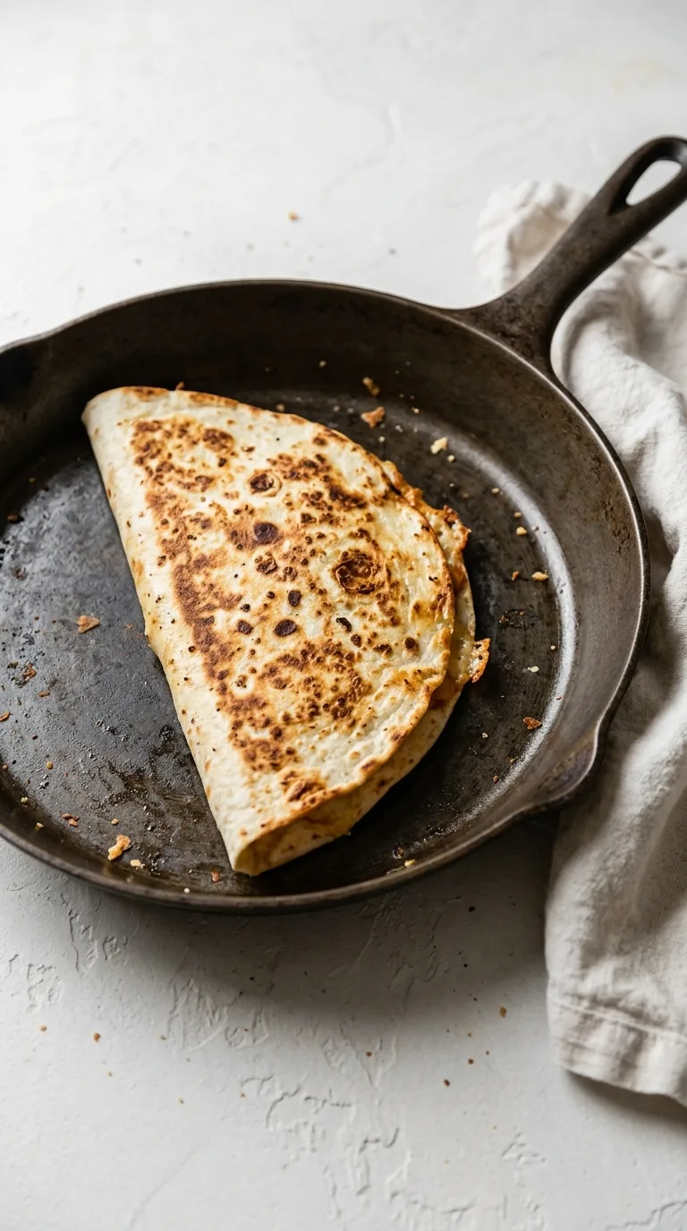 Beef Burger Quesadilla: Mexican Fusion Grilled Wrap – step 7: Rest and slice