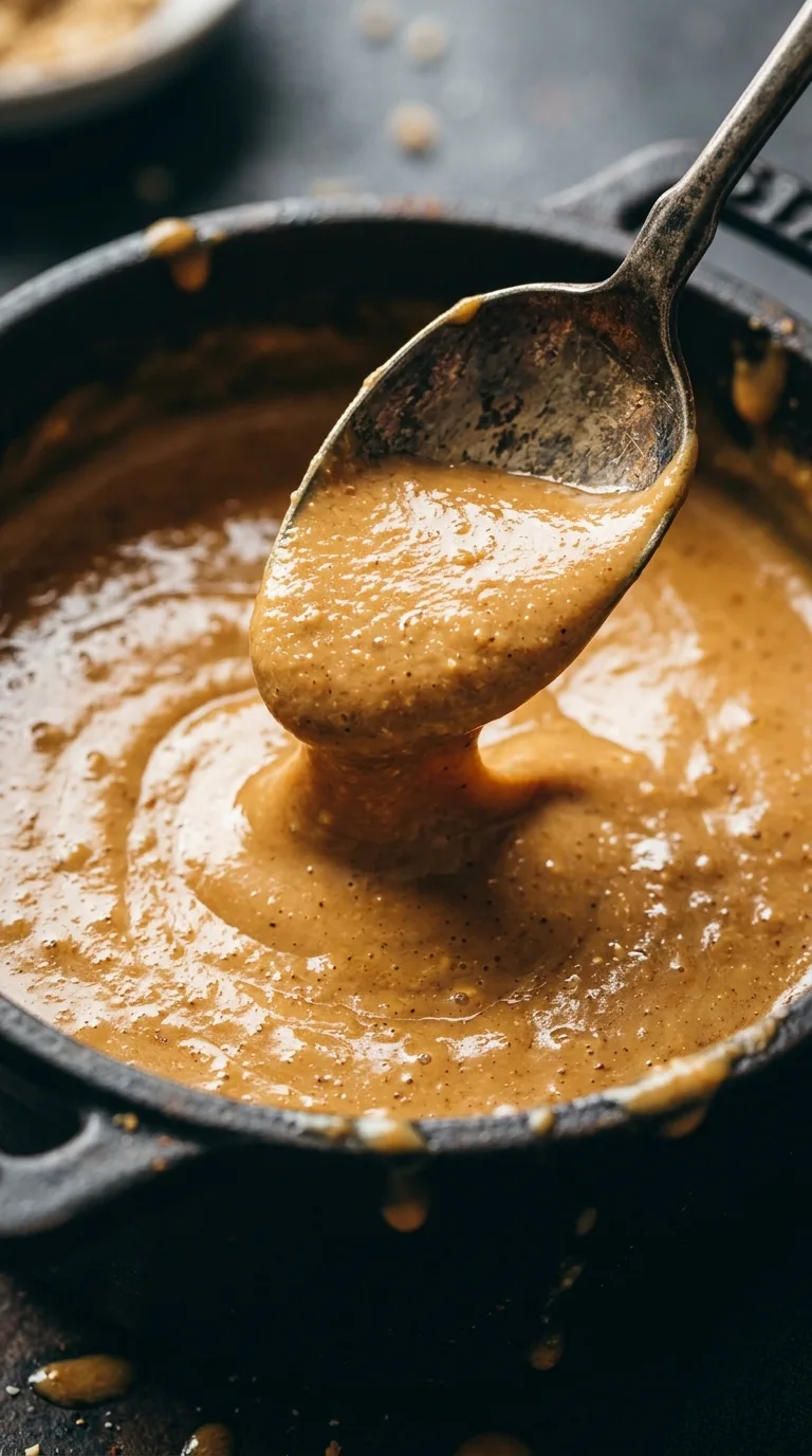 Chicken Satay Burgers: Asian Peanut Patties – step 5: Whisk the sauce