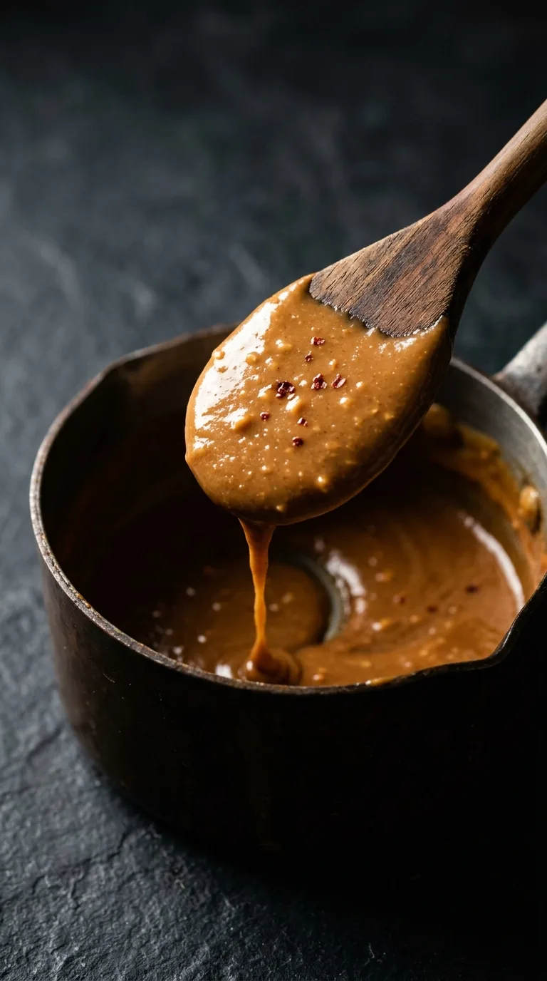 Chicken Satay Lettuce Wraps: Asian Protein Appetisers – step 3: Whisk the sauce