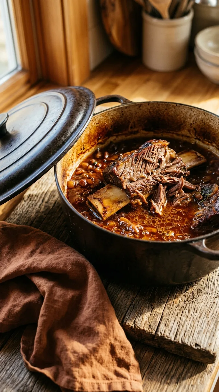 Beef Short Ribs Tacos: Mexican Braised Beef – step 6: Shred and thicken