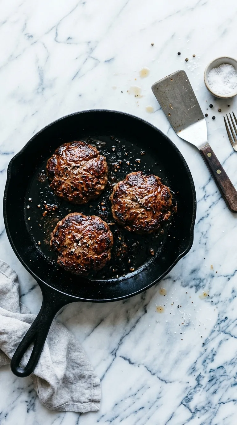 Beef Burgers with Oatmeal: Halal Beef Patties – step 5: Check the temperature