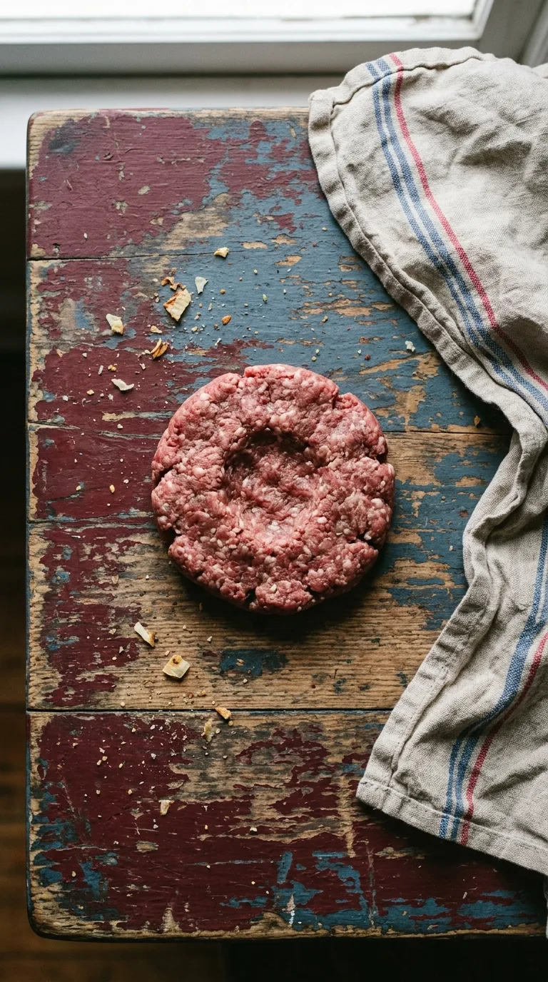 Beef Burgers with Onion Soup Mix: Savoury American Patties – step 4: Shape the patties