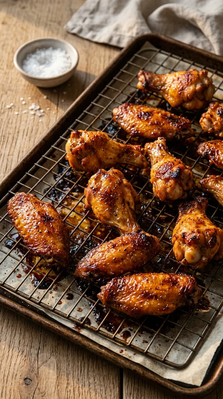 Buffalo Wings: American Slow Cooked Chicken – step 7: Rest and serve