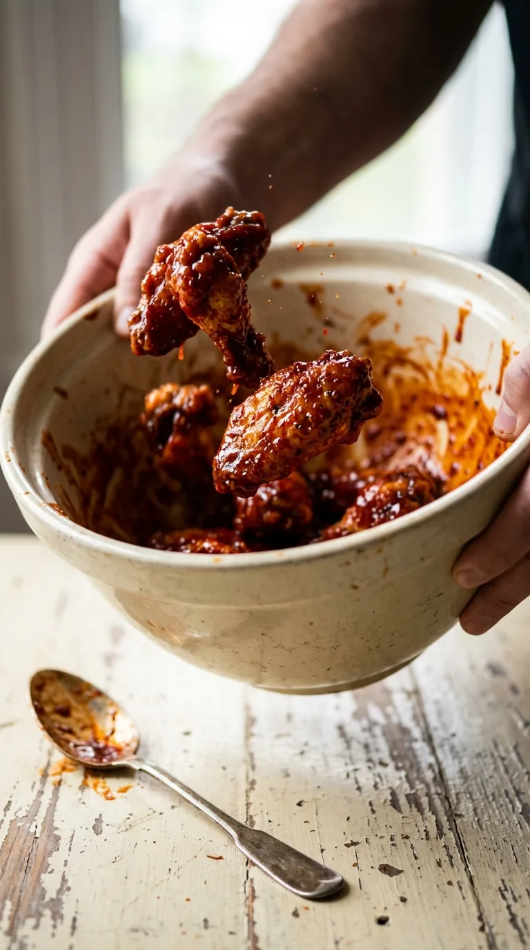 Oven Baked Chicken Wings: Crispy American Appetiser – step 8: Rest before serving