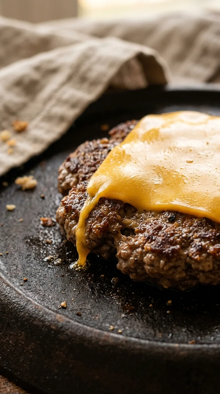 Quarter Pounder: American Beef Burger – step 5: Melt the cheese