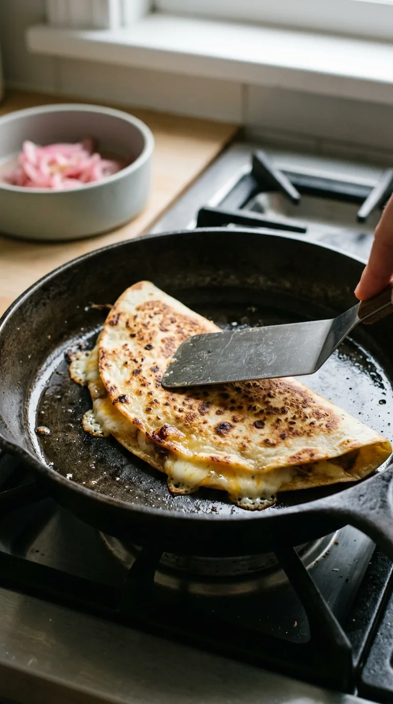Beef Short Rib Quesadilla: Mexican Braised Beef Melts – step 8: Rest and serve