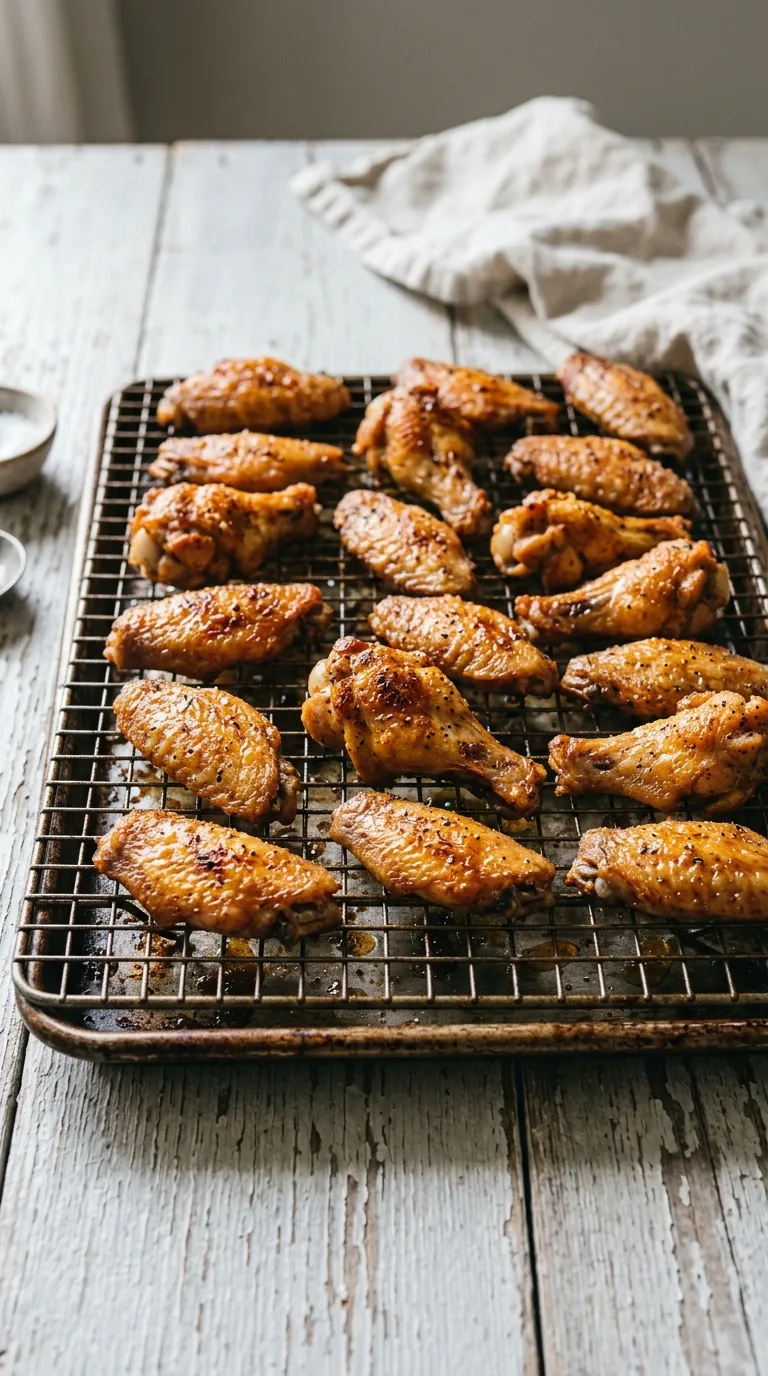 BBQ Chicken Wings: Oven-Baked Crispy Wings – step 5: Rest the meat