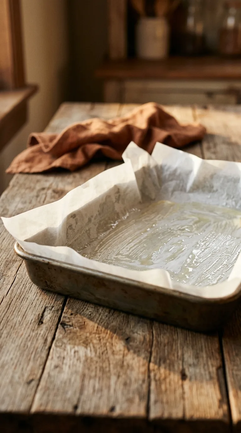 Salted Caramel Gluten-Free Cake: Buttery Dessert with Caramel – step 1: Prepare the pan