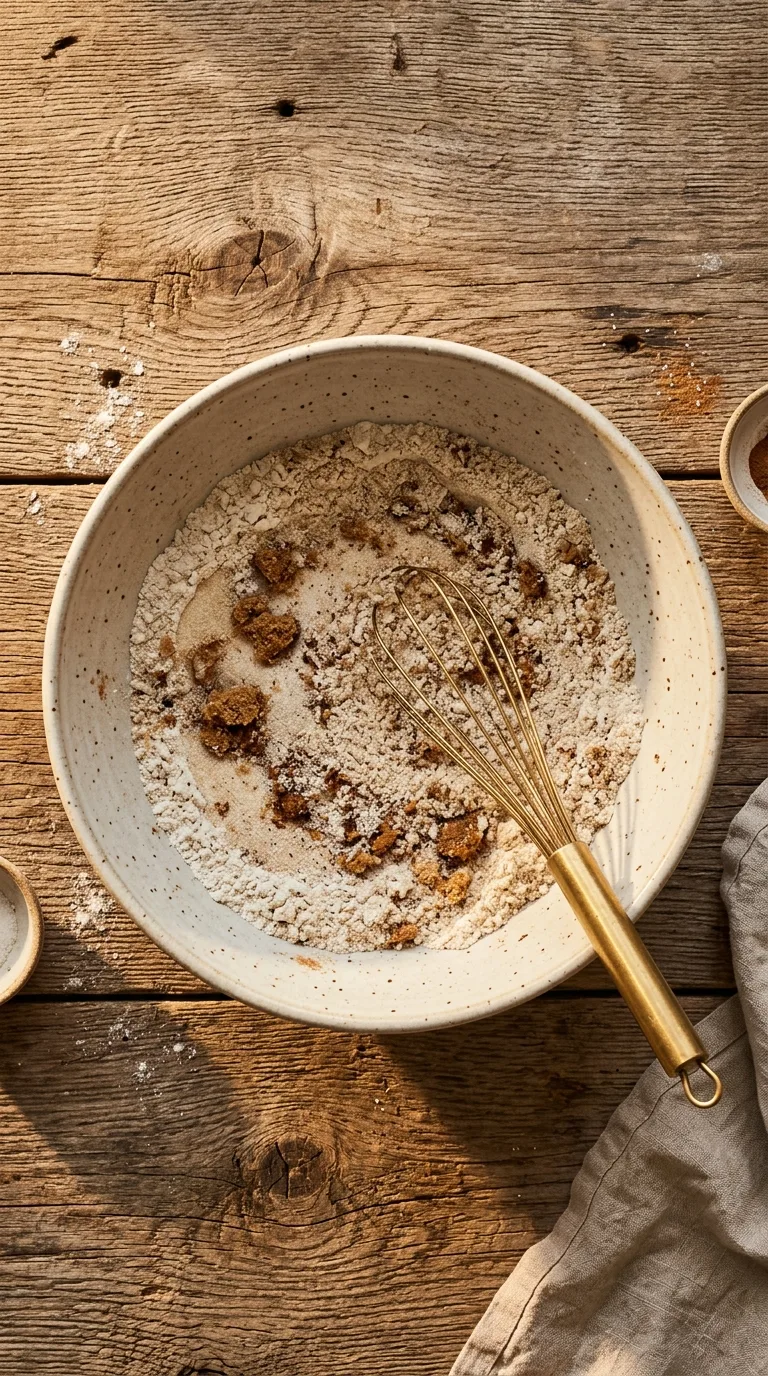 Salted Caramel Gluten-Free Cake: Buttery Dessert with Caramel – step 2: Mix dry ingredients