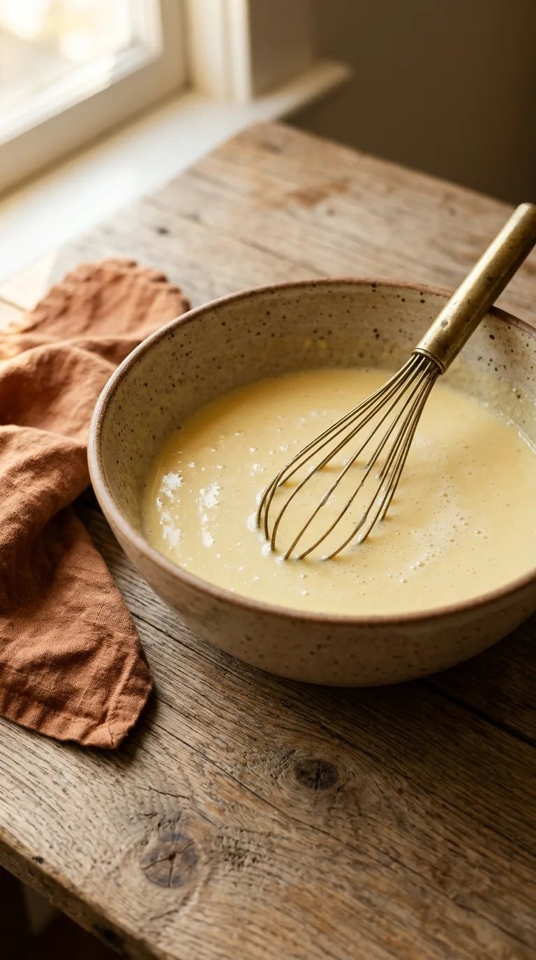 Salted Caramel Gluten-Free Cake: Buttery Dessert with Caramel – step 3: Combine wet ingredients