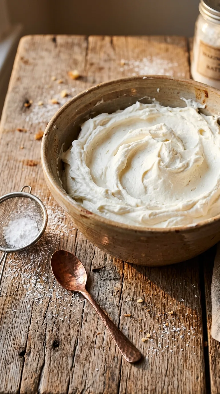 Salted Caramel Vanilla Cake: American Layer Cake – step 5: Make the buttercream