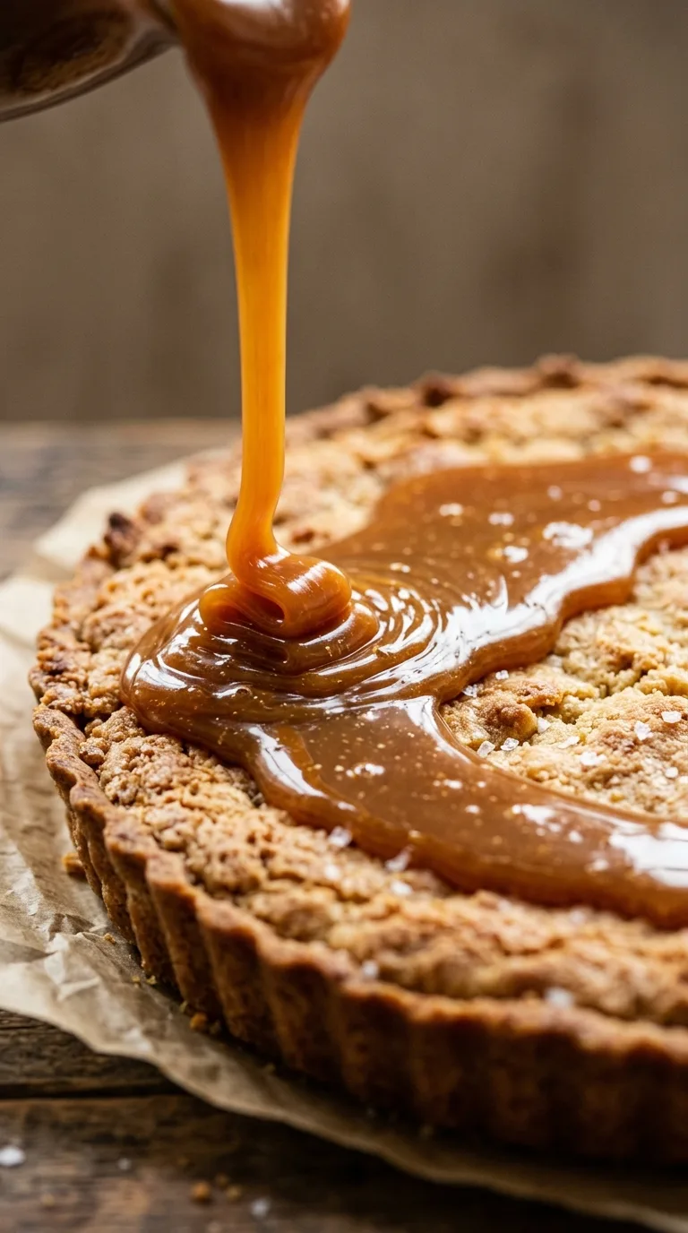 Caramel Slice: Butter Crust Dessert with Chocolate – step 6: Set the caramel