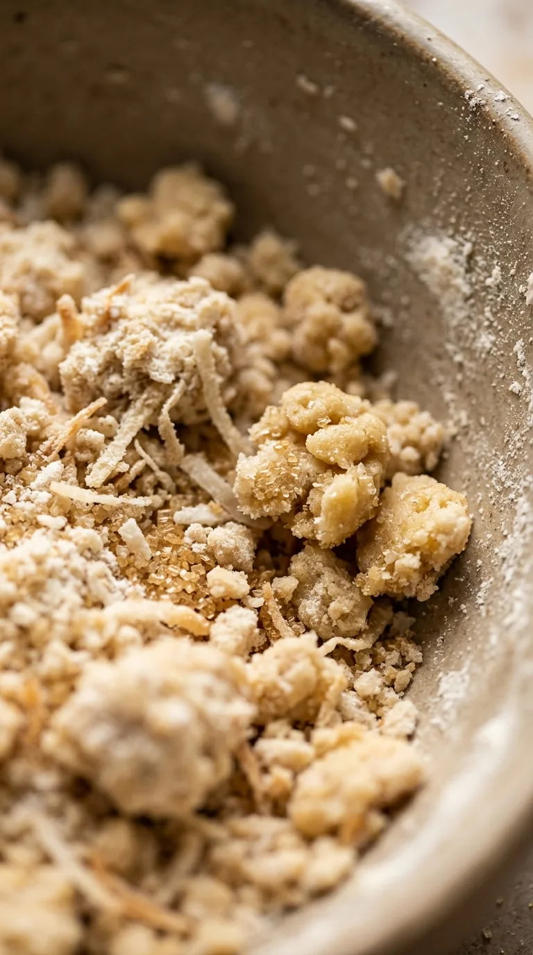 Caramel Slice: Butter Crust Dessert with Chocolate – step 2: Mix the base