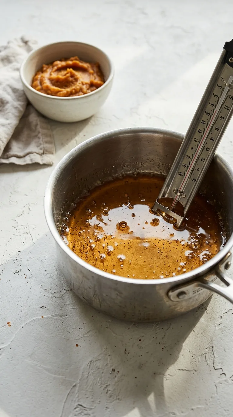 Pumpkin Spice Caramel Candy Bars: Buttery Seasonal Treats – step 1: Prepare the pan