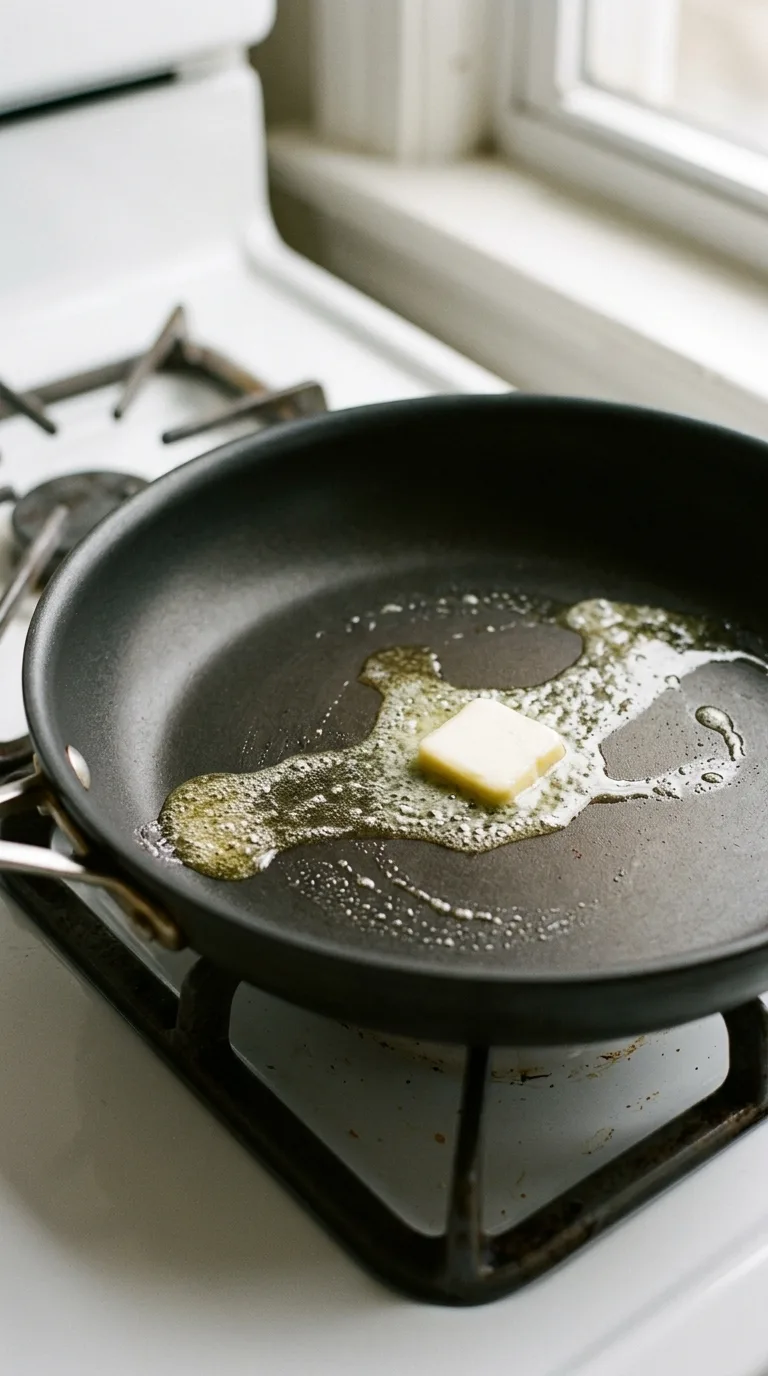 Strawberry Quesadilla: Sweet Tortilla Dessert – step 1: Prepare the skillet