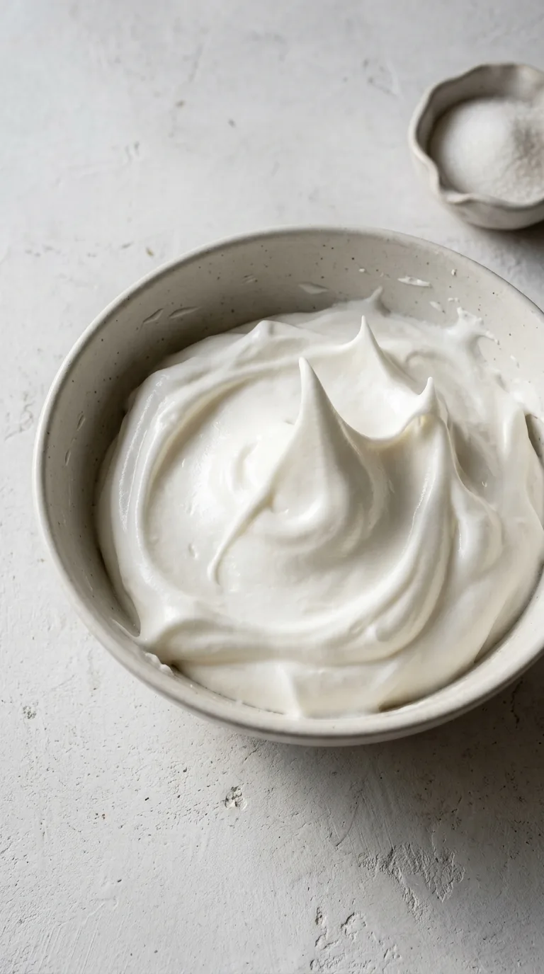 Strawberry Zephyr: Airy Strawberry Meringue Treat – step 4: Beat the meringue