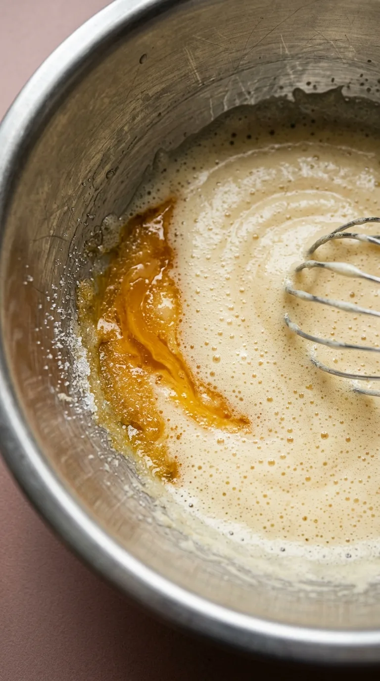 Strawberry Zabaglione: Italian Fruit Custard – step 3: Whisk the base