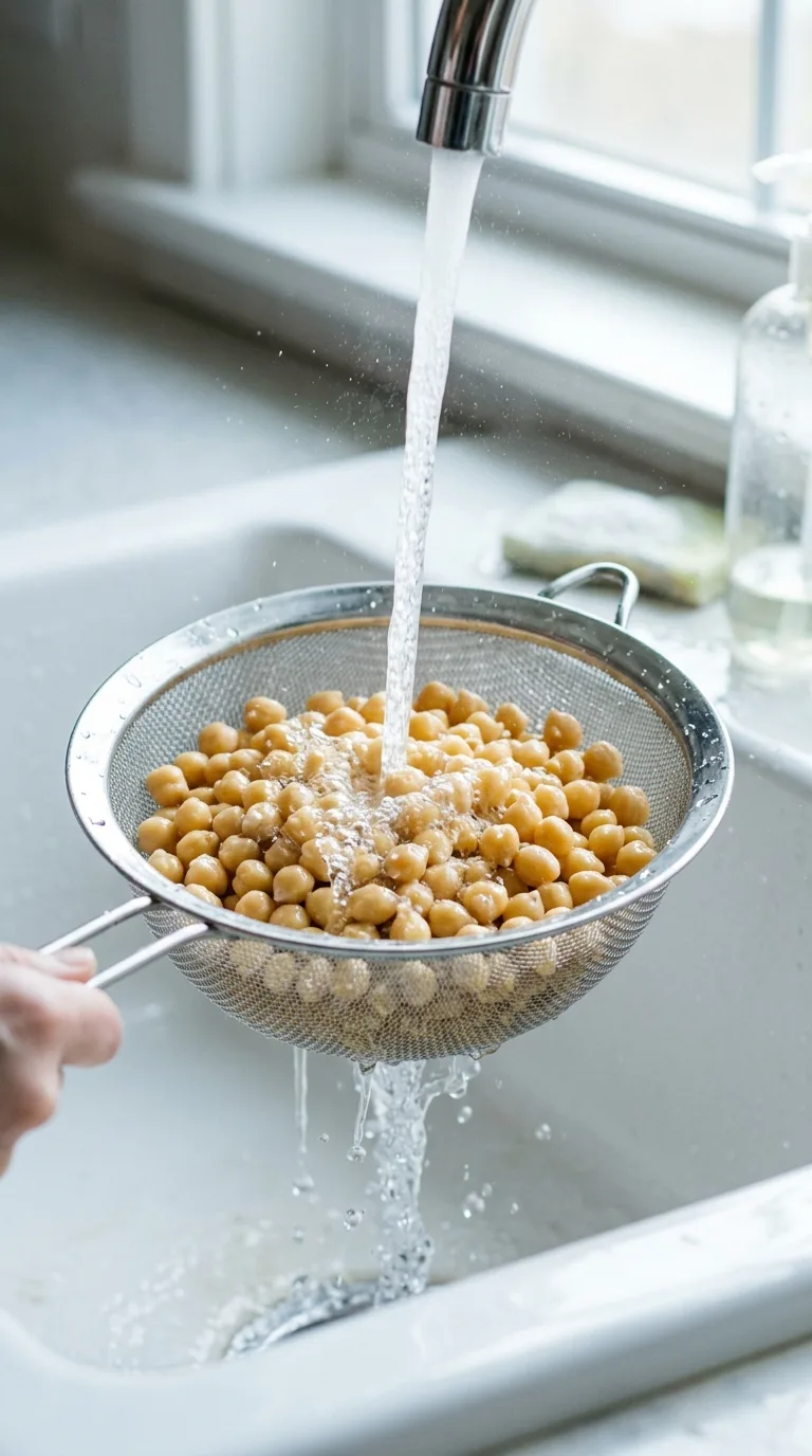Chocolate Vegan Dessert Hummus: Sweet Chickpea Spread – step 1: Prepare the chickpeas