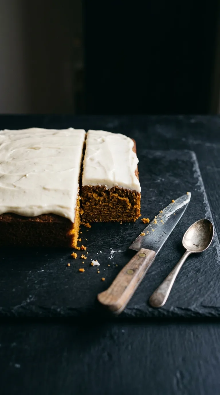 Pumpkin Vegan Cake: Moist Spiced Dessert – step 8: Frost and serve