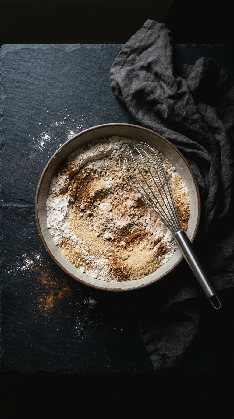Pumpkin Vegan Cake: Moist Spiced Dessert – step 2: Mix dry ingredients