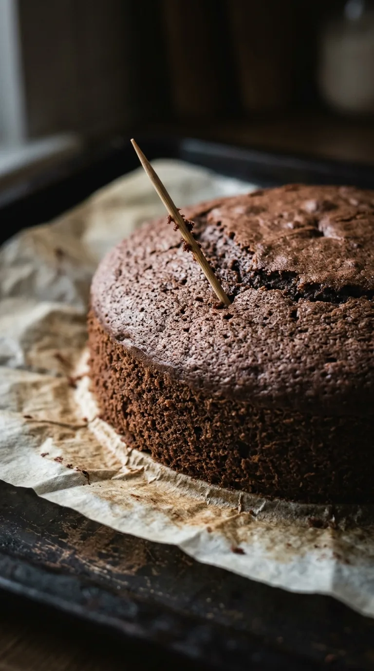 Vegan Cake Roll: Cocoa Sponge with Coconut Frosting – step 6: Pre-roll the cake