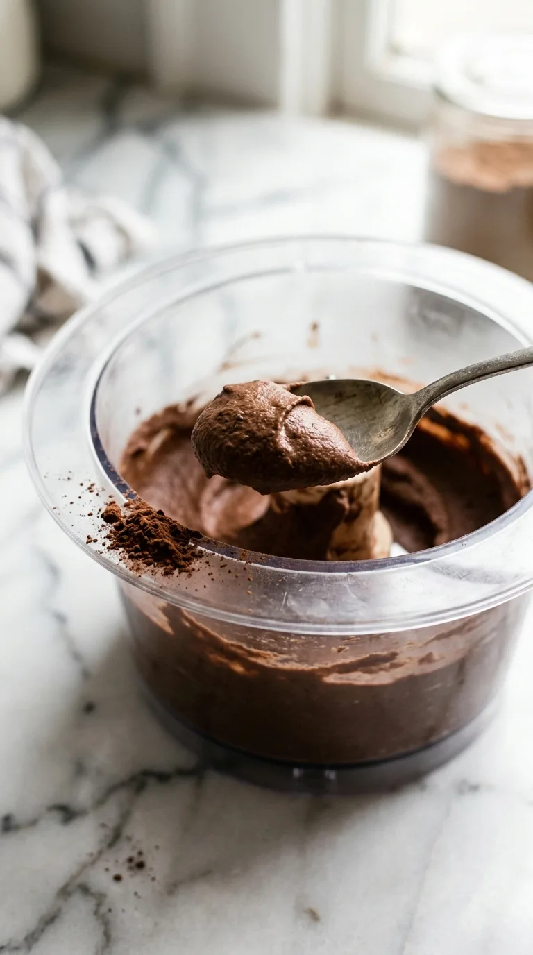 Chocolate Vegan Dessert Hummus: Sweet Chickpea Spread – step 5: Adjust the flavor