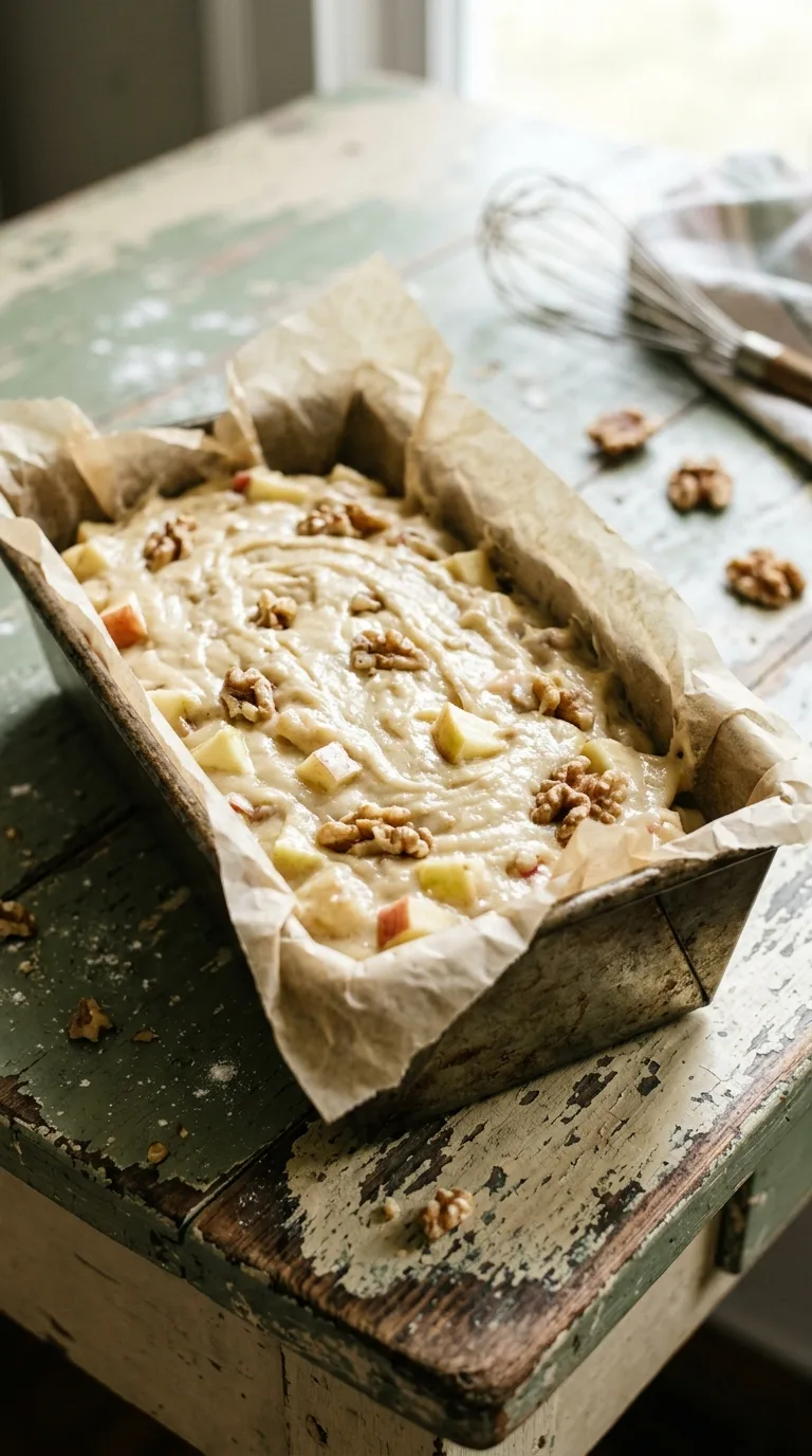 Vegan Apple Cake: Moist and Fluffy Cake – step 6: Bake the cake