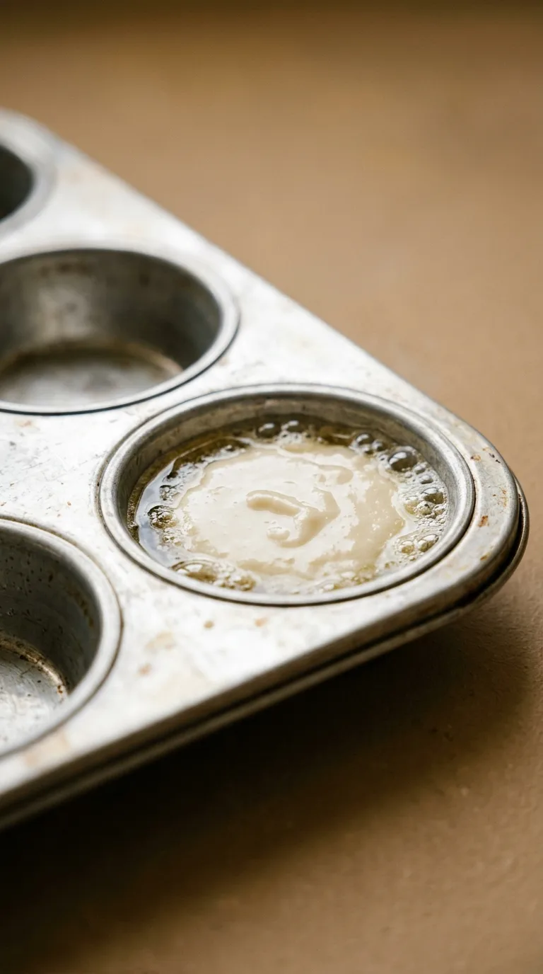 Vegan Yorkshire Pudding: Plant-Based Savory Batter Bread – step 5: Fill the tin