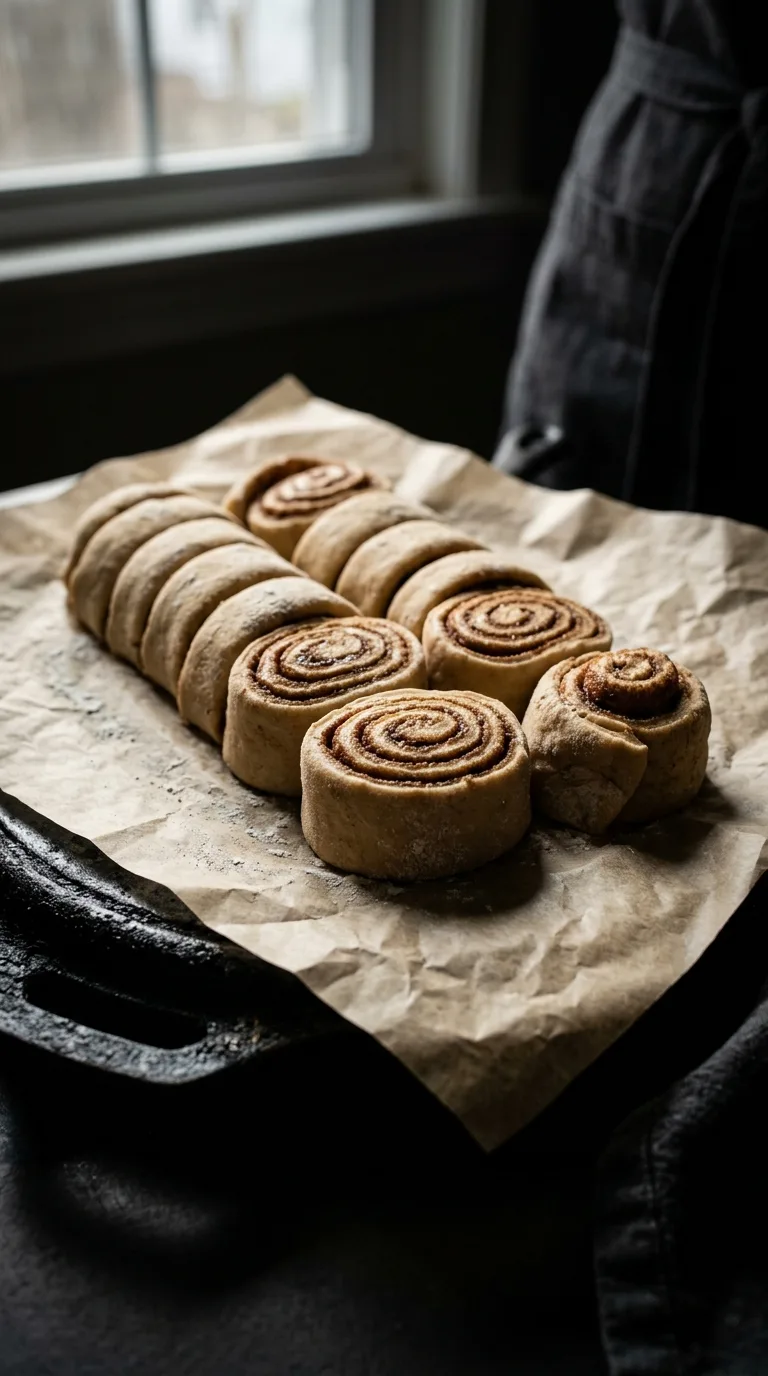 Vegan Sweet Rolls: Cinnamon-Cream Cheese Glazed Treats – step 4: Fill and roll