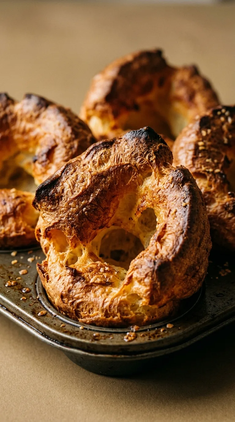Vegan Yorkshire Pudding: Plant-Based Savory Batter Bread – step 7: Rest and serve