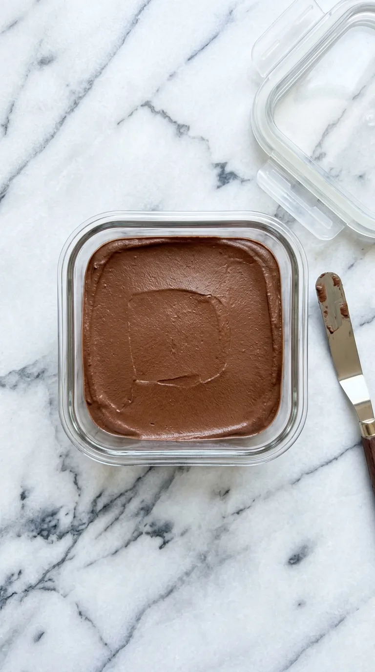 Chocolate Vegan Dessert Hummus: Sweet Chickpea Spread – step 6: Set the spread
