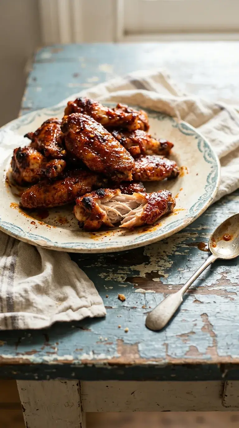 Oven Baked Chicken Wings: Crispy American Appetiser