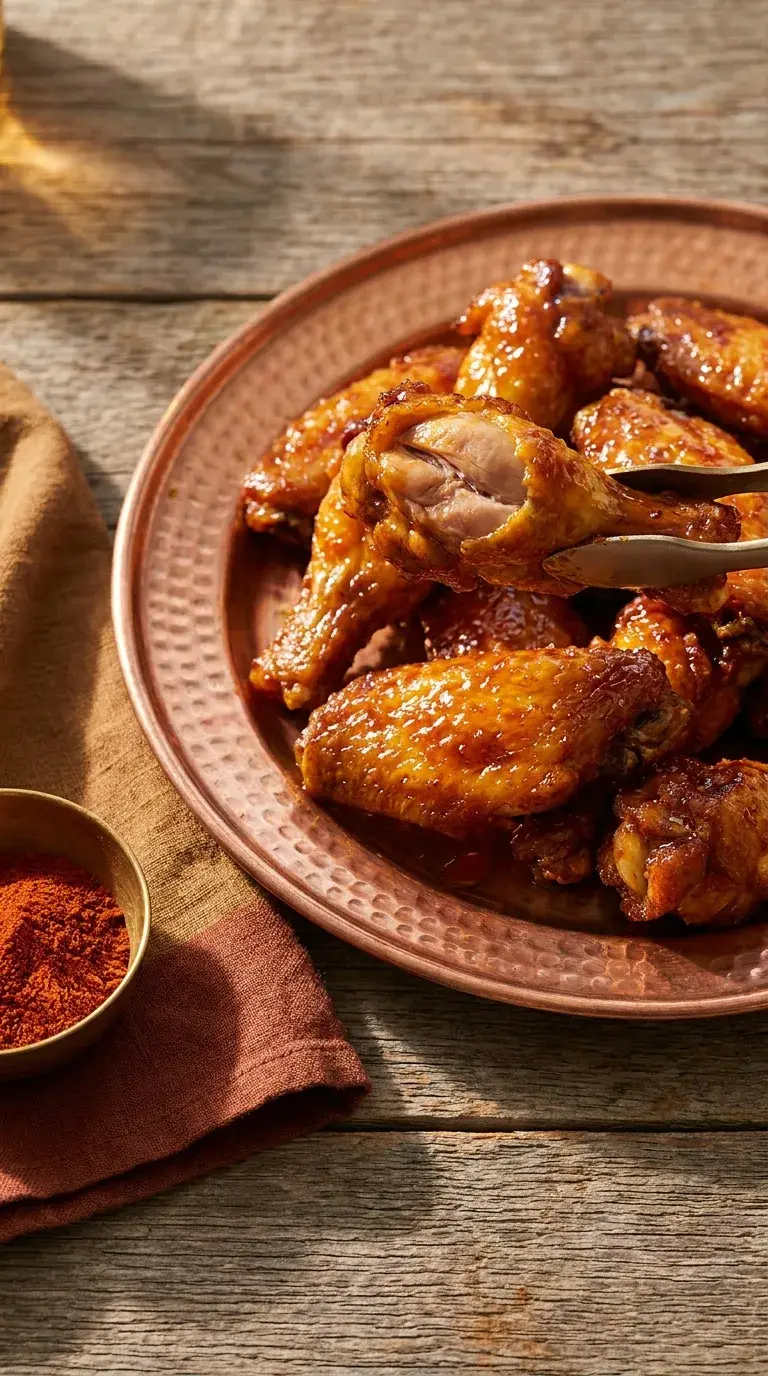 Crispy Halal Air Fryer Chicken Wings: Savoury American Appetiser