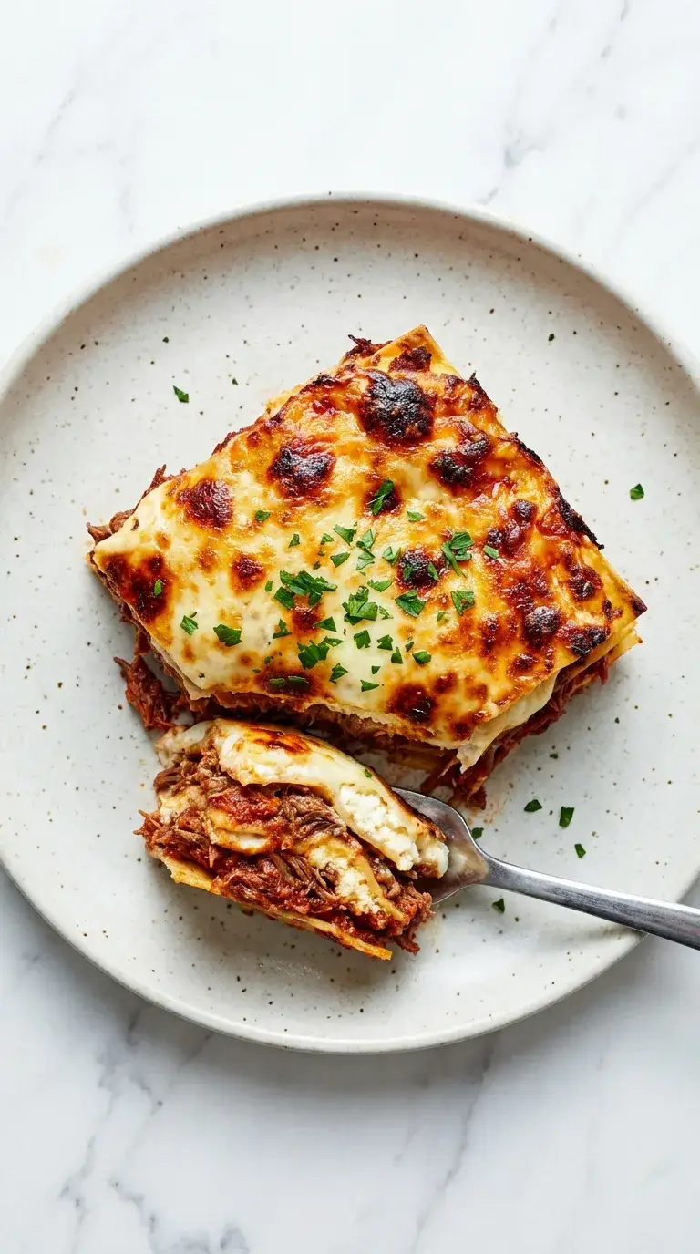 Beef Short Ribs Lasagna: Slow-Braised Italian Pasta Bake