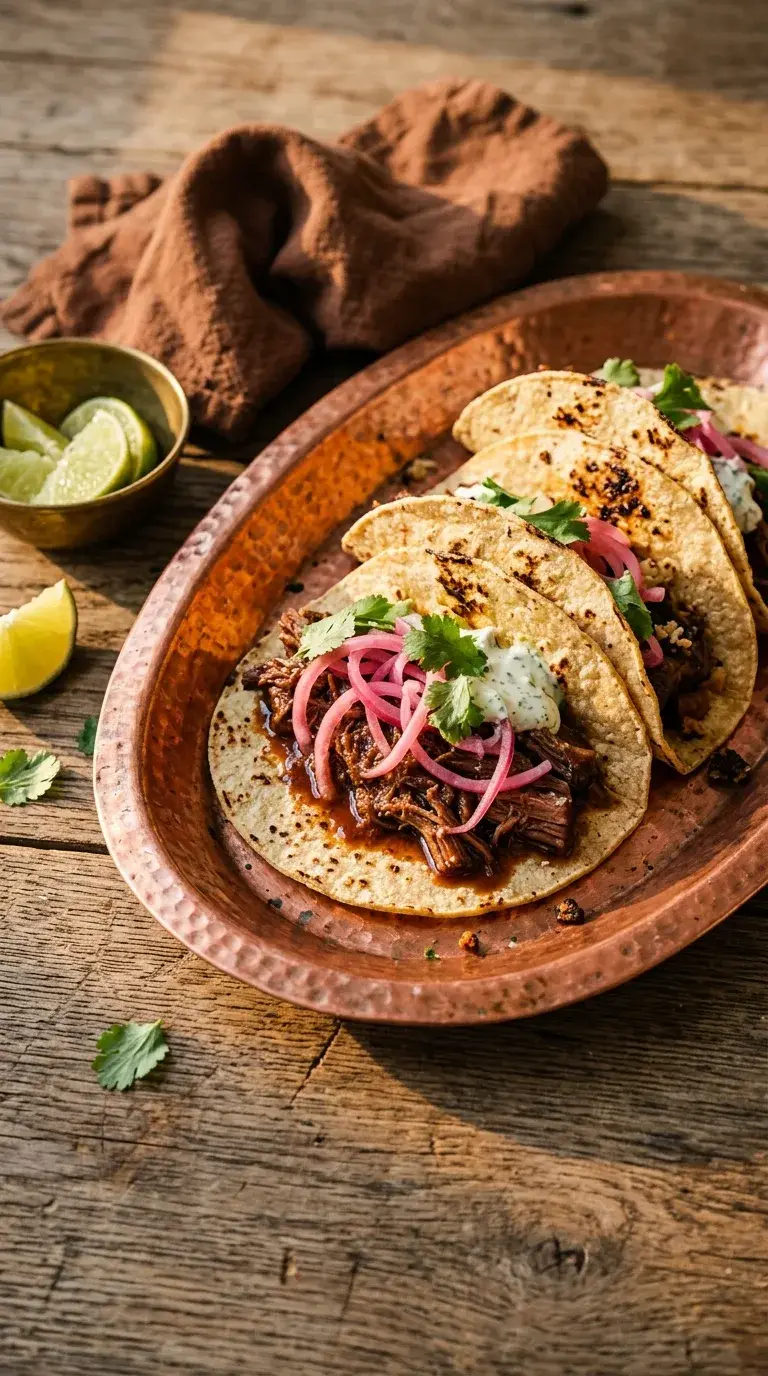 Beef Short Ribs Tacos: Mexican Braised Beef