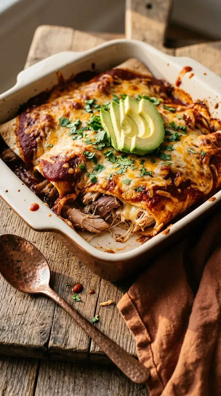 Grilled Chicken Thigh Enchiladas: Mexican Baked Tortillas