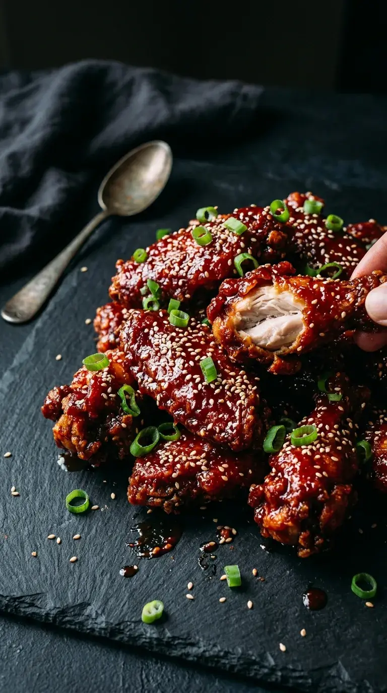 Korean Chicken Wings: Crispy Glazed Poultry