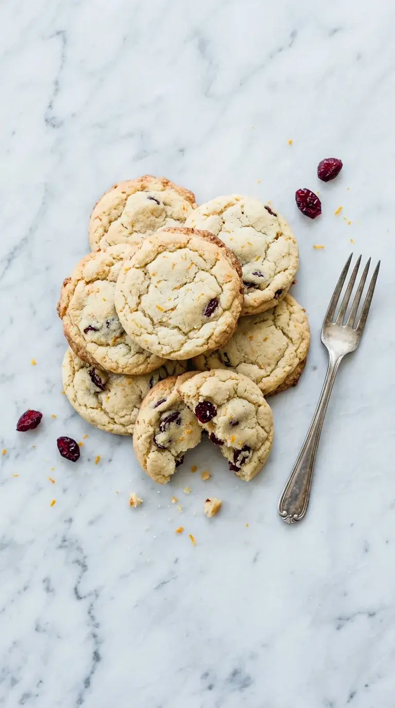 Cranberry Orange Cookies: Soft and Chewy Citrus Treats