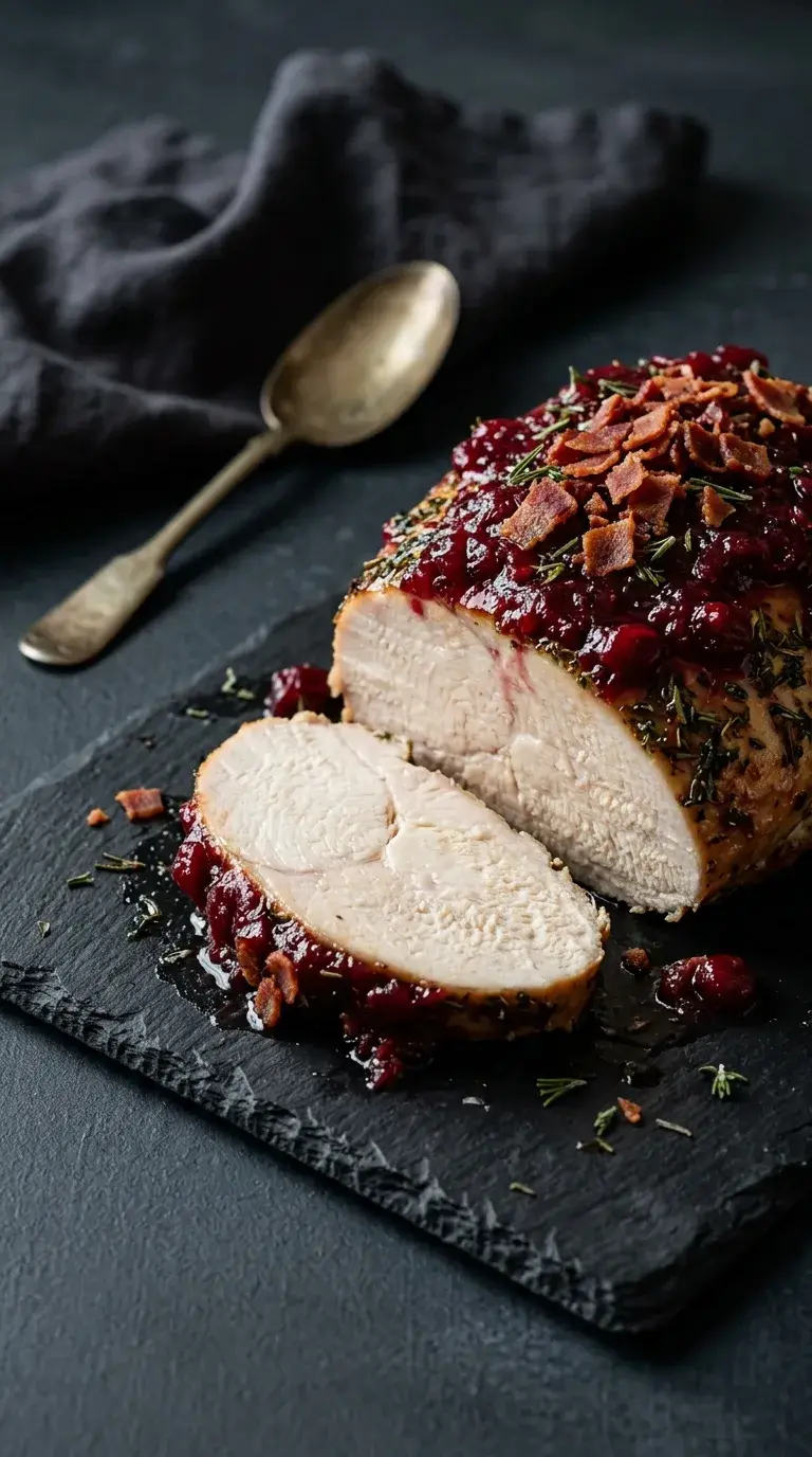 Cranberry Sauce Turkey Breast: American Slow-Cooked Dinner