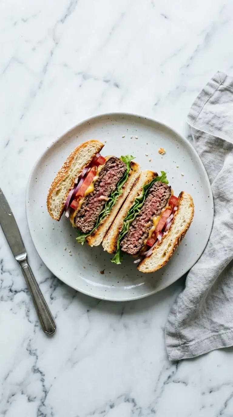 Hamburger: American Beef Burger