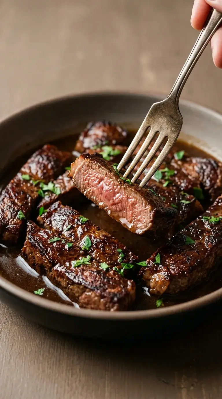 Crock Pot Steak Strips: American Slow-Cooked Beef