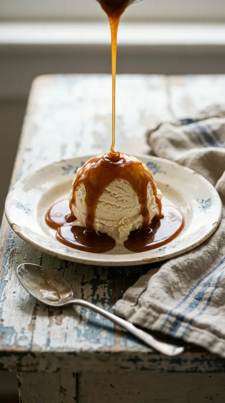 Spiced Caramel Sauce: Sweet and Warm Dessert Topping