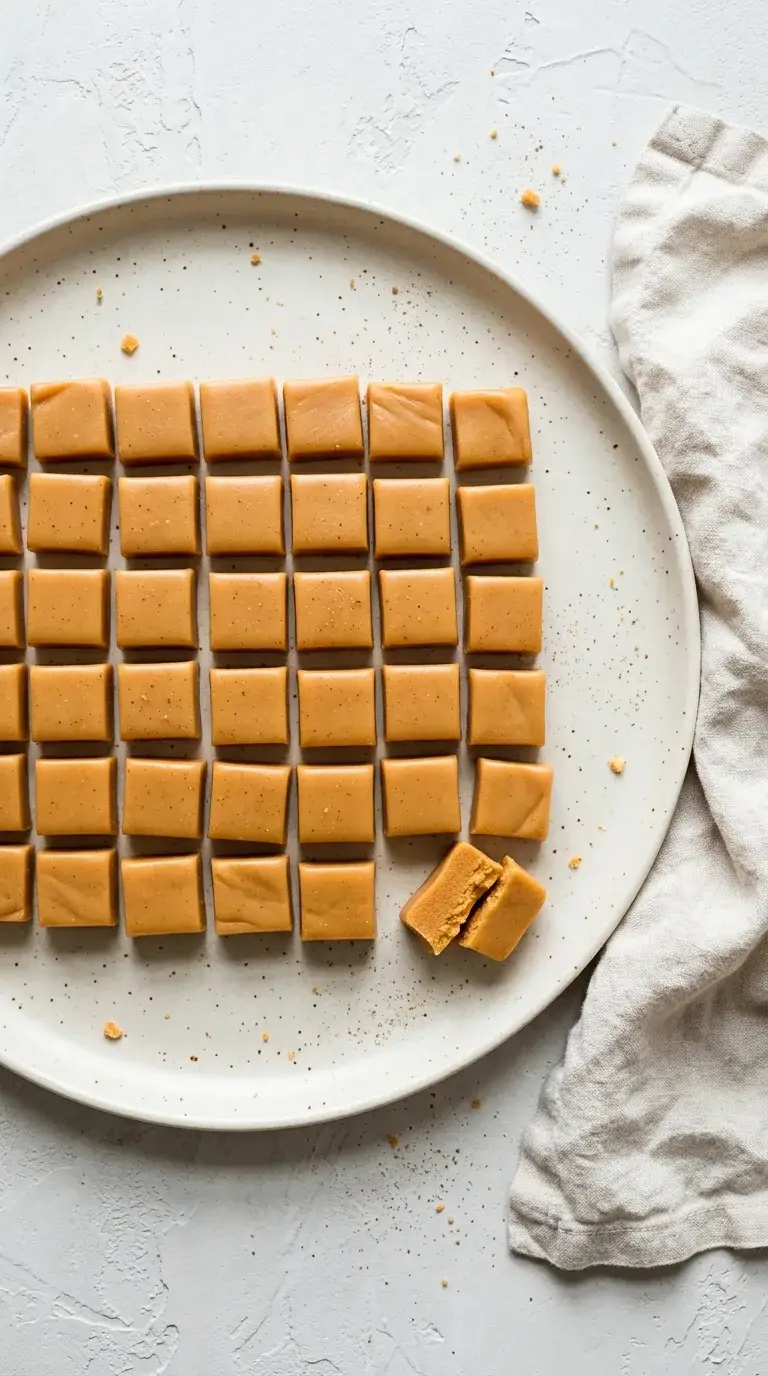 Pumpkin Spice Caramel Candy Bars: Buttery Seasonal Treats
