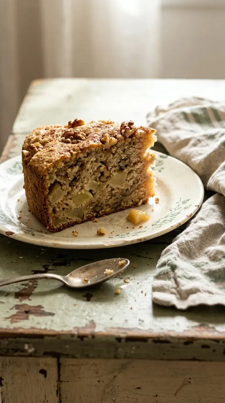 Vegan Apple Cake: Moist and Fluffy Cake