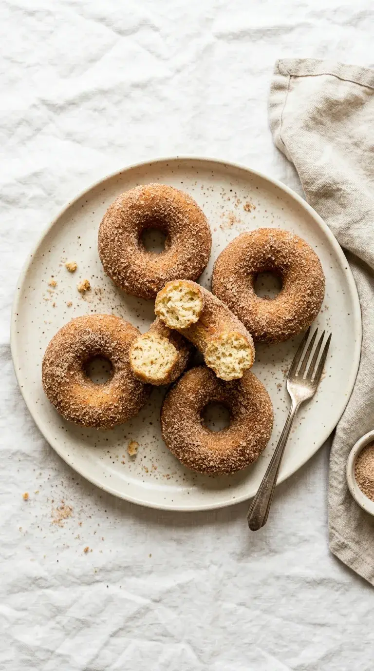 Vegan Cake Donut: Fluffy Plant-Based Pastry
