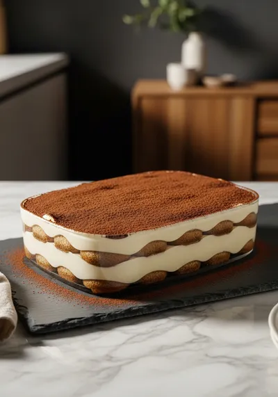Traditional Italian Tiramisu
