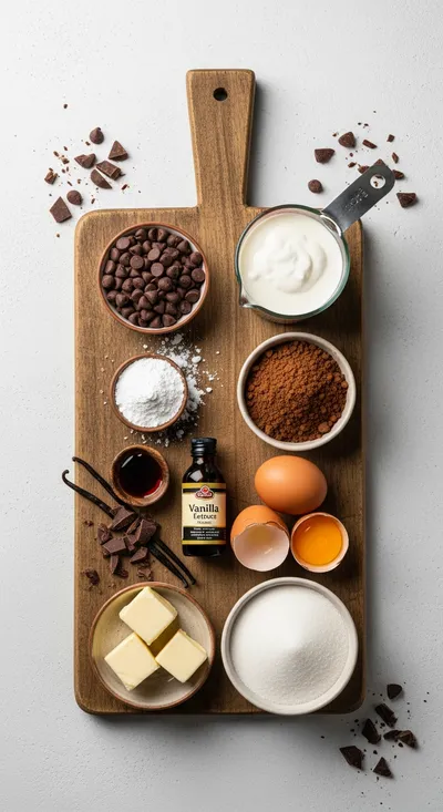 Triple Chocolate Mousse Cake - cooking process